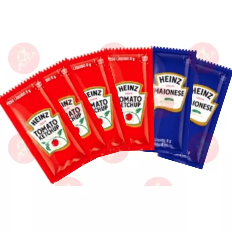 4 Ketchup + 2 Maionese HEINZ (Sache)