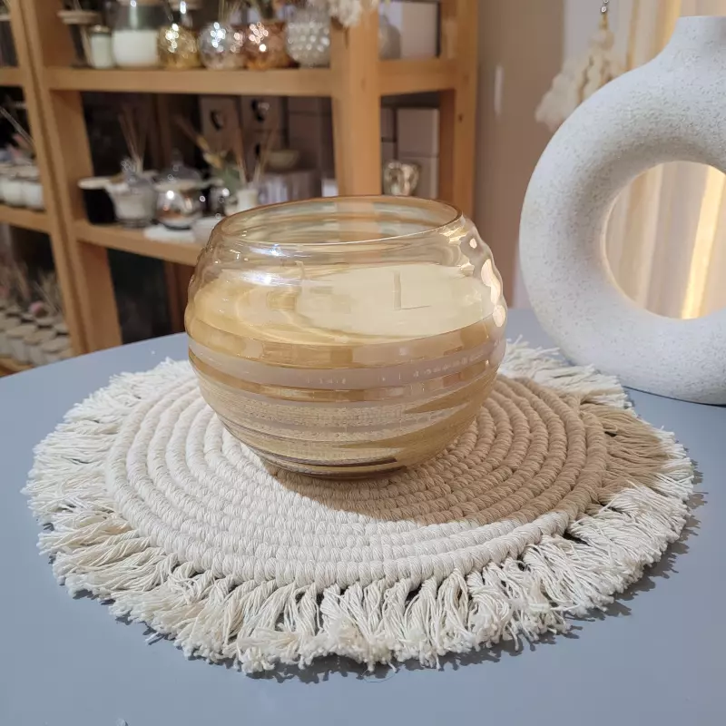 CANDLE SFERA GIGANT AMBAR