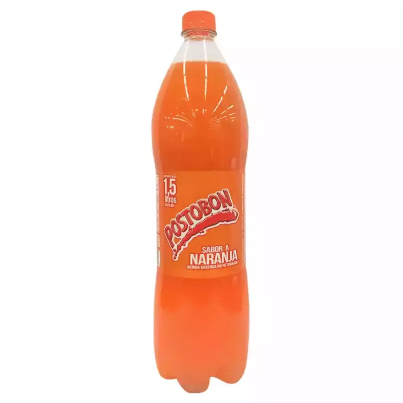 GASEOSA NARANJA 1,5 LITROS