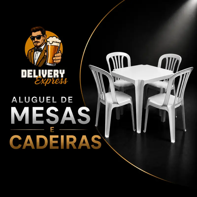 Jogo de Mesa c/ 4 cadeiras