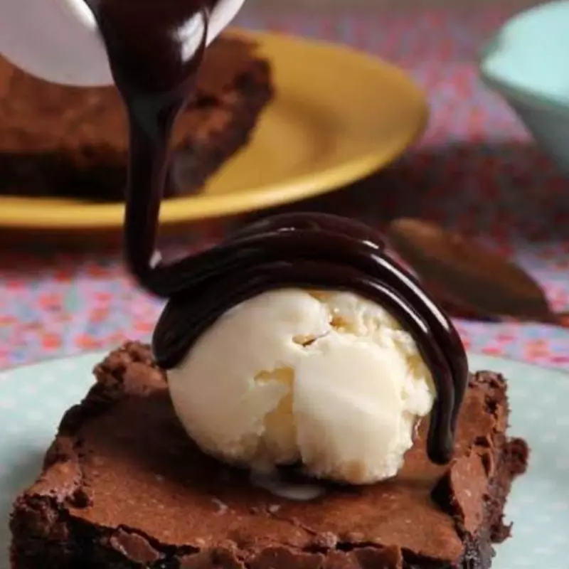 Brownie Com Sorvete