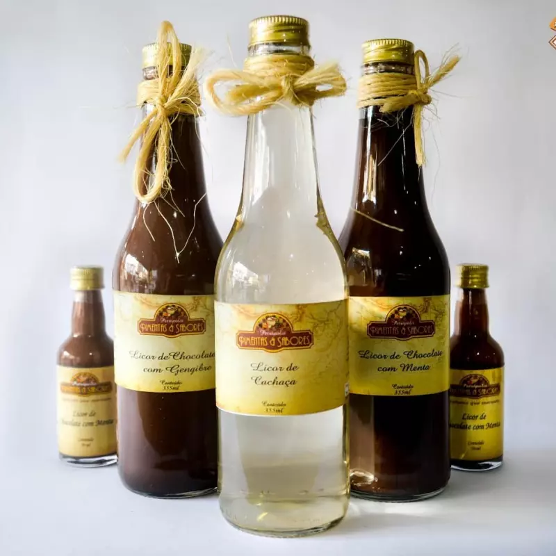 Licores Diversos Tamanhos e Sabores