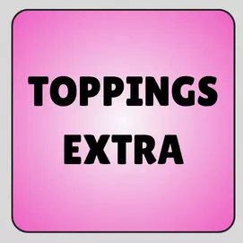 Toppings extras