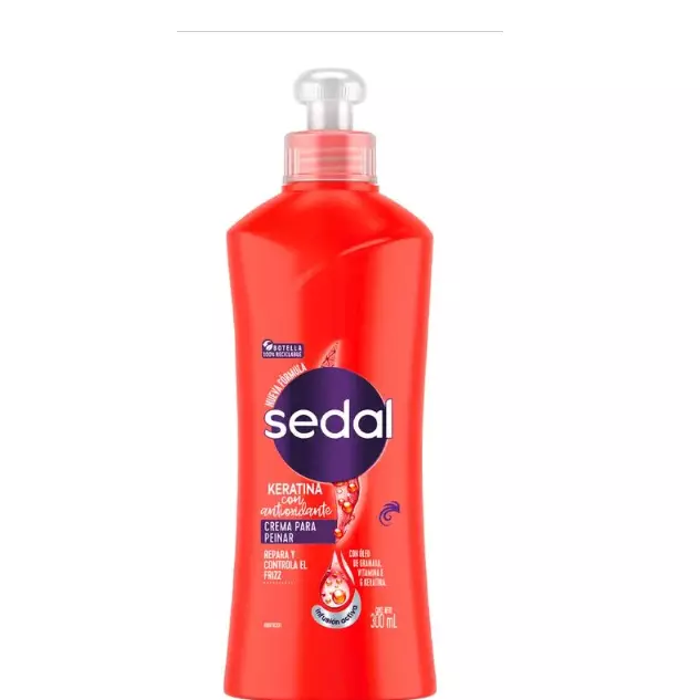 crema peinar SEDAL KERATINA 300ml