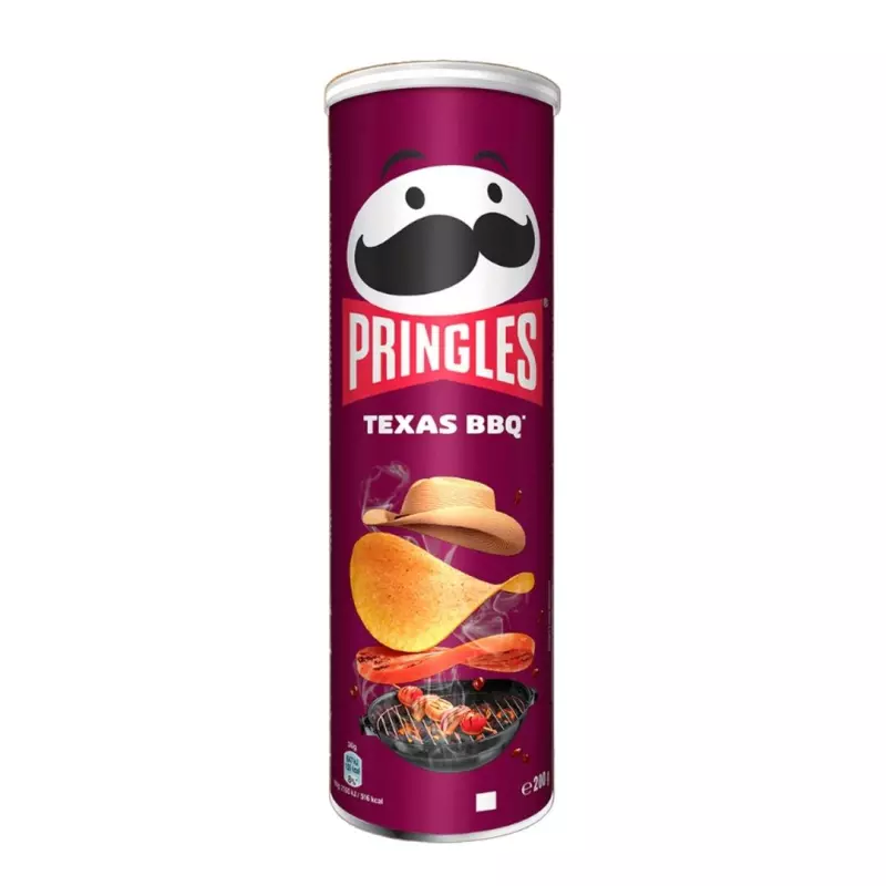 PAPAS PRINGLES BBQ 158GR
