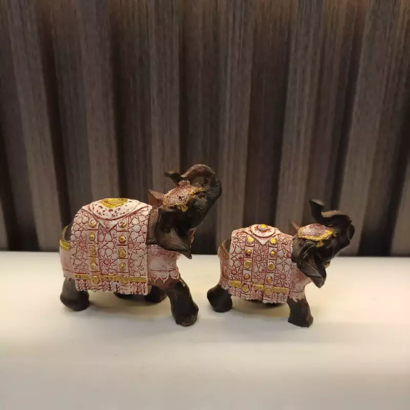 ELEFANTES NEGRO - ROJO