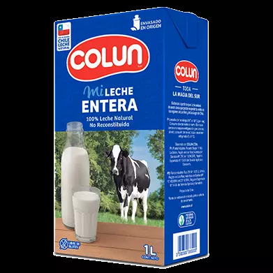 Leche Entera Colun 1 Litro