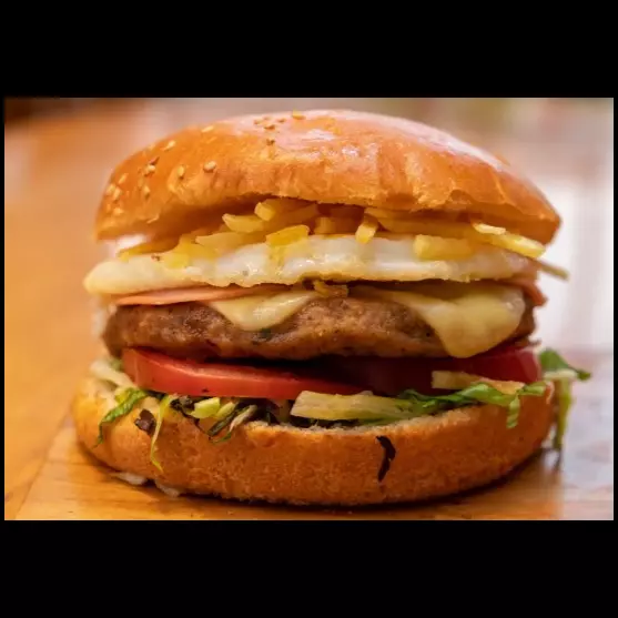 Hamburguesa Royal de pollo