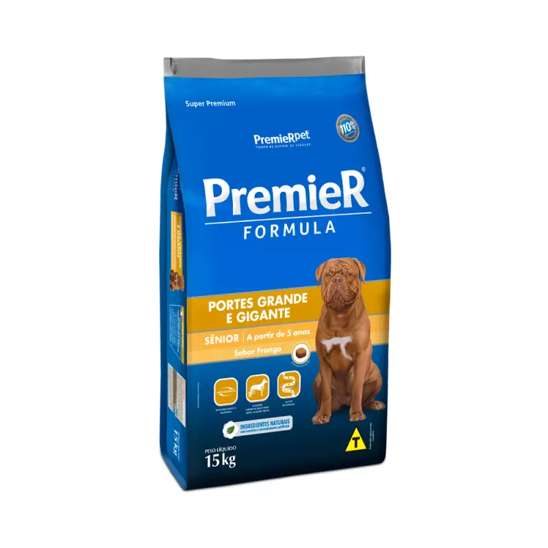 Premier Senior Raças G Frango 15kg
