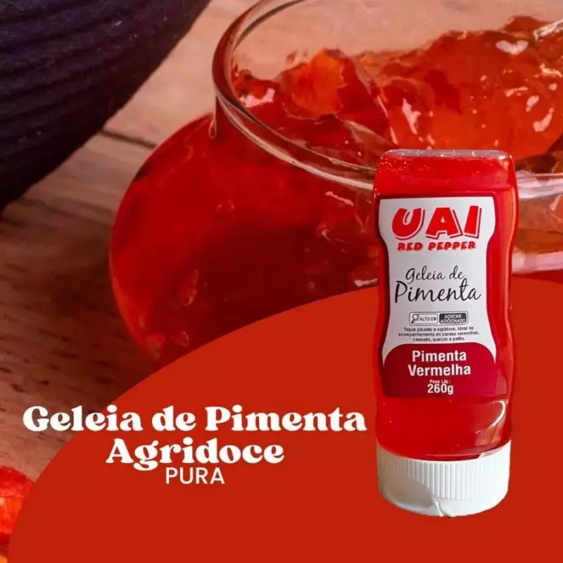 Geleia de Pimenta Agridoce