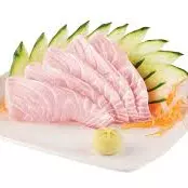 Sashimi peixe branco