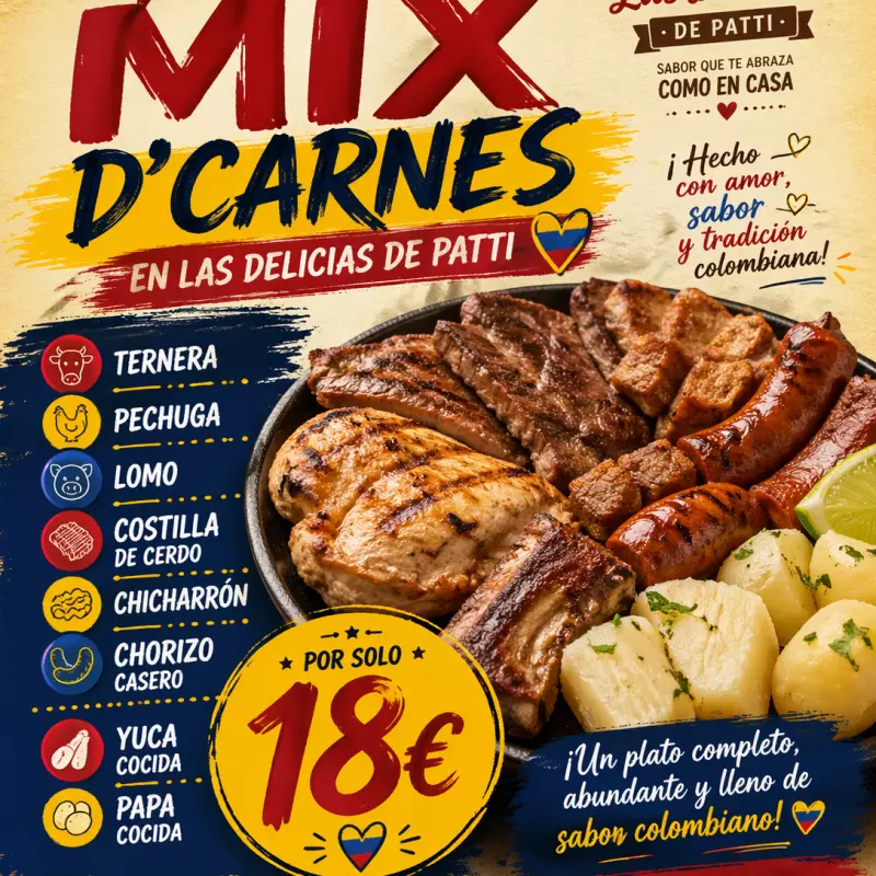 Mix de Carnes a la Plancha