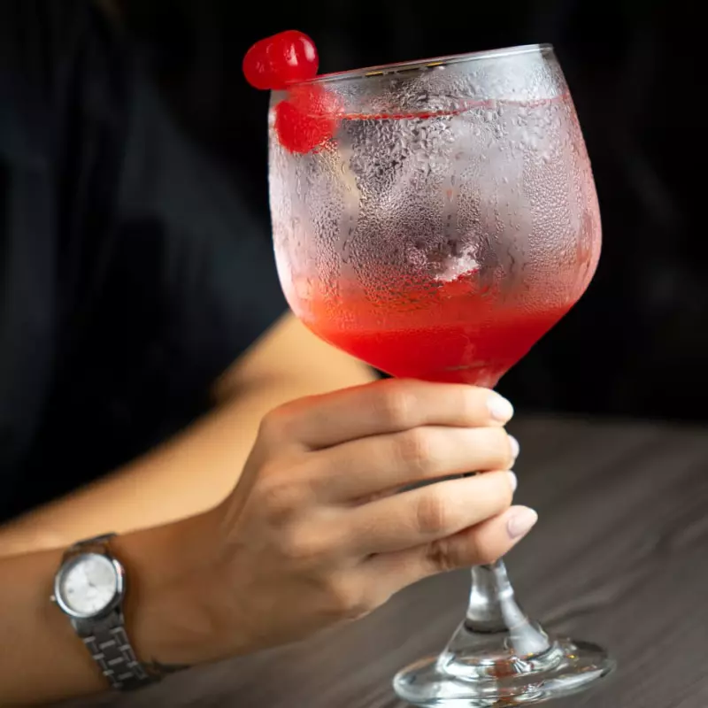 SODA SABORIZADA DE CEREZA