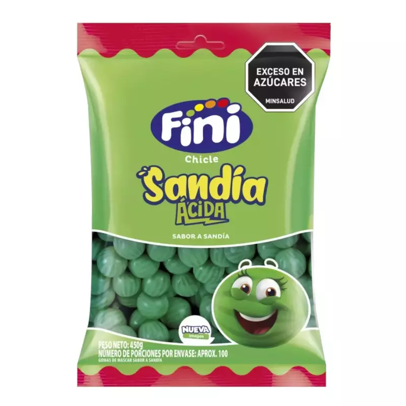 Chicle Fini Sandia 100 Und X 450g