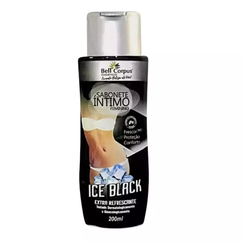 SABONETE ÍNTIMO ICE BLACK BELL CORPU