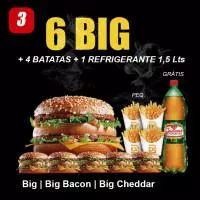 (Combo 3) 6 Big