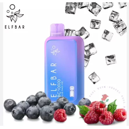 elf bar bc 10000 blue razz ice