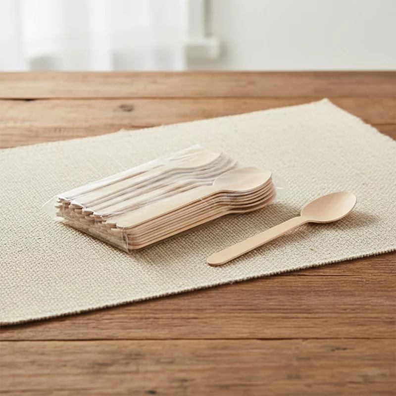 0953 CUCHARA DE BAMBU - 16CM