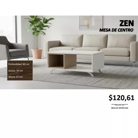 ZEN MESA DE CENTRO