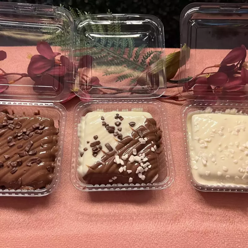 Escondidinho de brownie