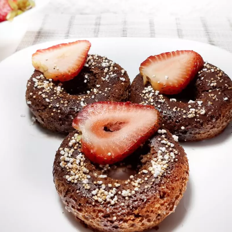 Donas de chocolate (6 )