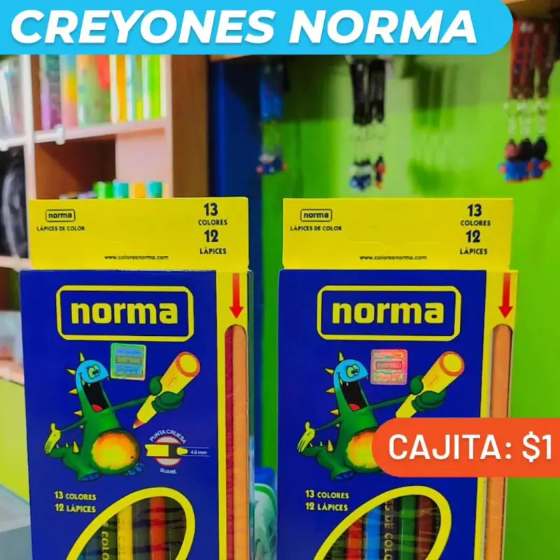 Creyones norma