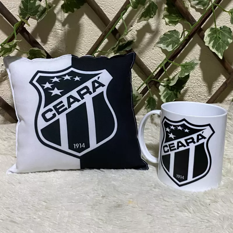 Kit Almofada + Caneca plástica