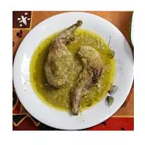 Conejo en Salda verde