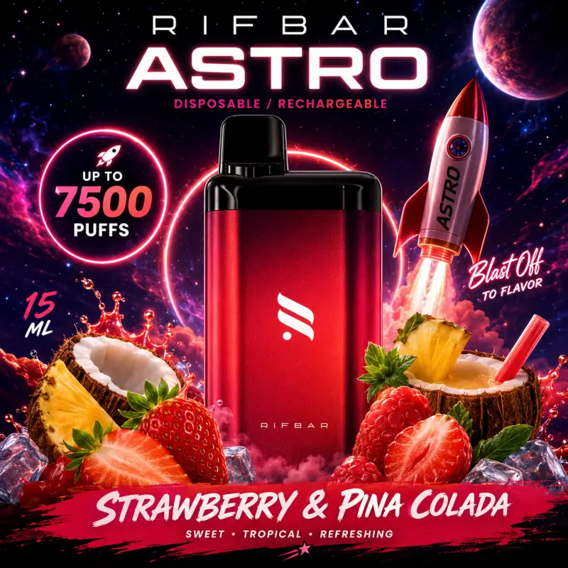 Rifbar- Strawberry Píña Colada 🍓🍍