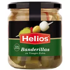 HELIOS BANDERILLA EN VINAGRE 330G