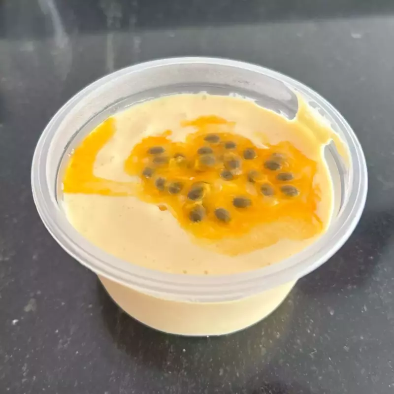 mousse de maracujá