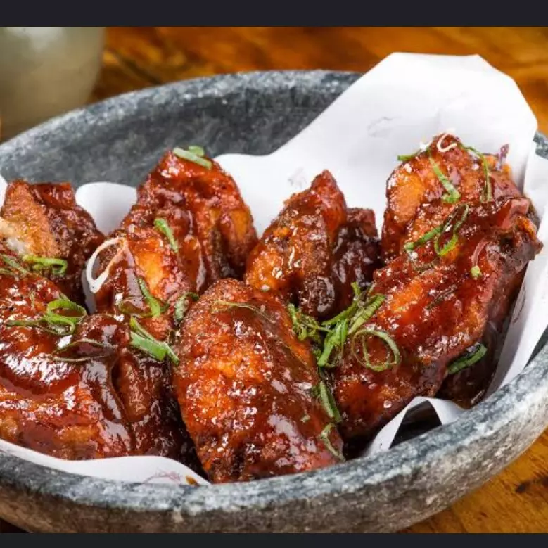 Empanadinho ou grelhado com barbecue