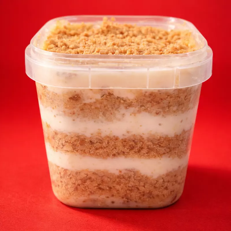 Bolo No Pote Paçoca Ninho