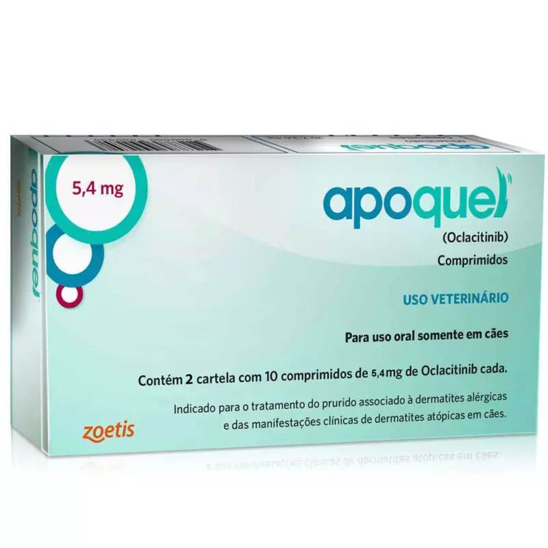 APOQUEL 5.4 MG - CAIXA COM 20 COMPRI