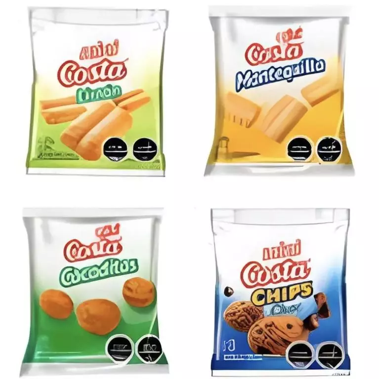 Pack galletas colación  costa x4