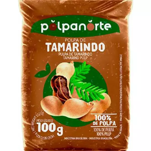 Polpa de Tamarindo Polpanorte 100g