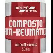 COMPOSTO ANTI- REUMÁTICO - 60 CÁPS - 500 MG