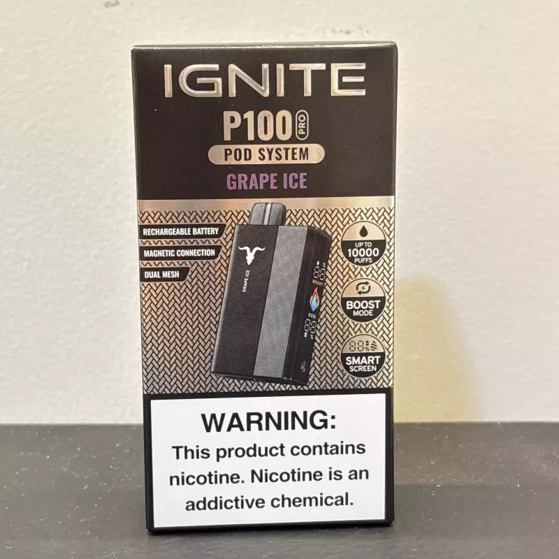 KIT P100 PRO BLACK  Uva Ice