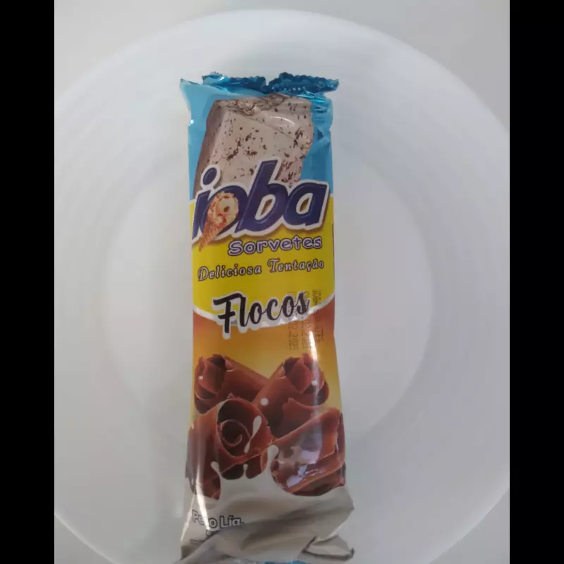 Picole sabor flocos
