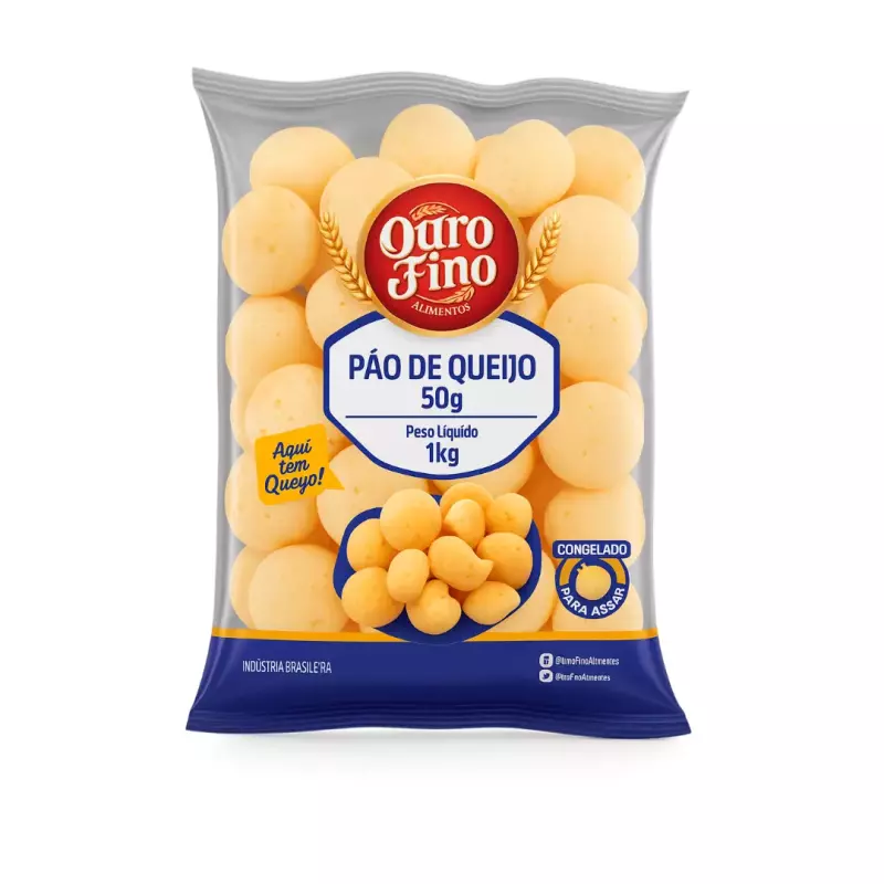1667 - Pão de Queijo Ouro Fino 50g