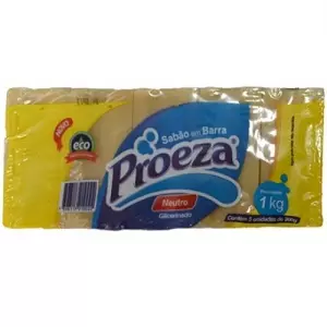 SABÃO EM BARRA PROEZA 1KG