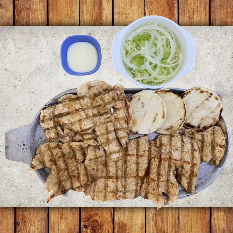 PECHUGA JUNIOR AL CARBÓN