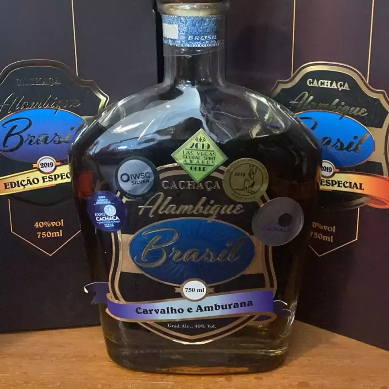 CACHAÇA ALAMBIQUE BRASIL CARV/AMBUR