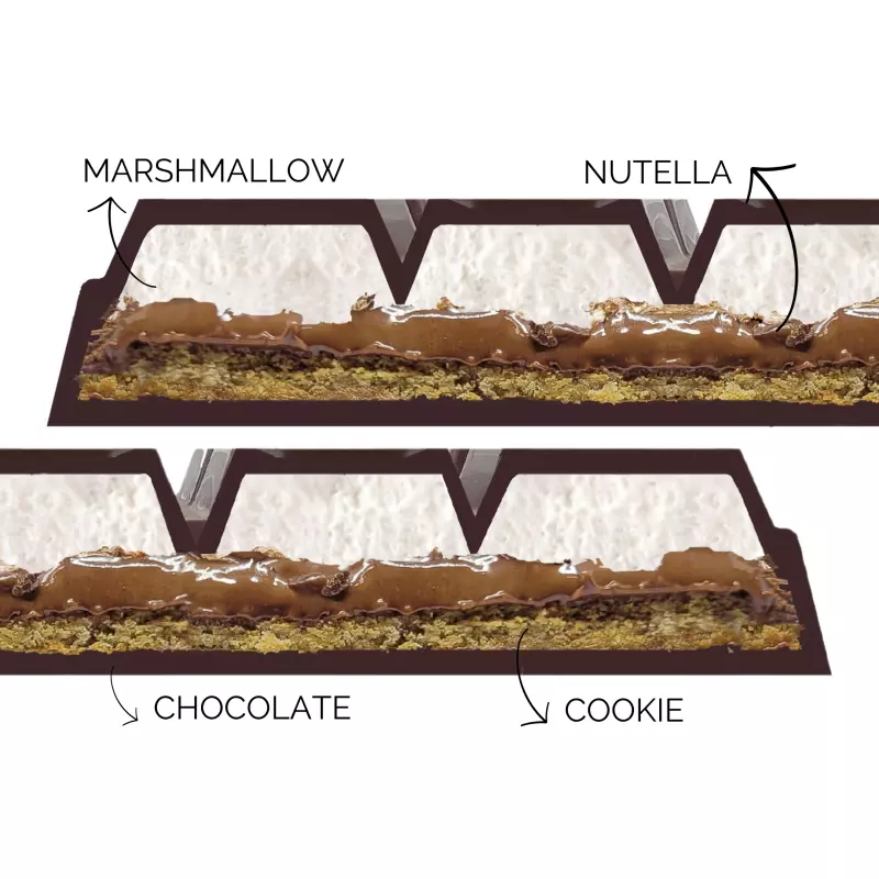 SUPER  Marshmallow.Nutella.Cookie