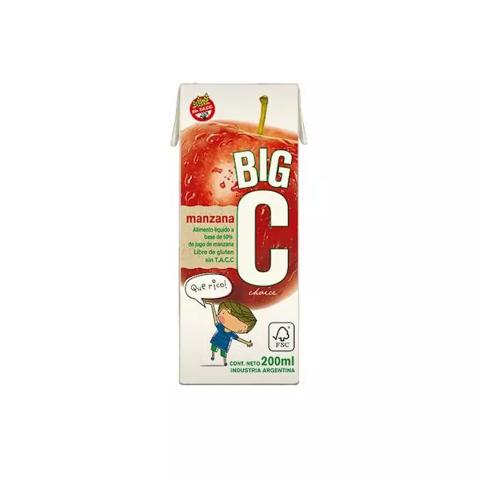 JUGO BIG C MANZANA X 200 ML