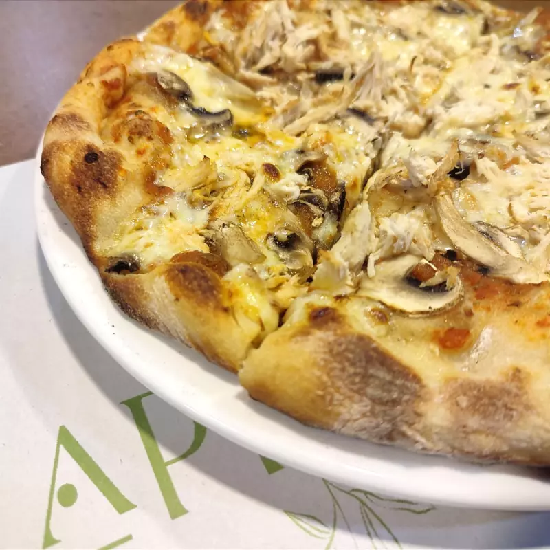 Pollo champiñones
