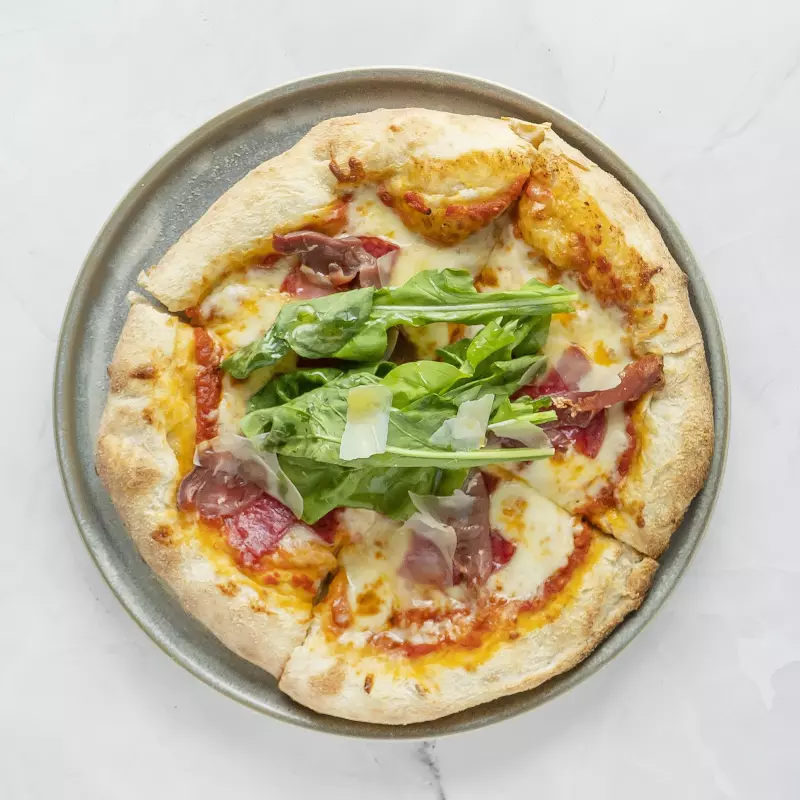 PIZZA PROSCIUTTO E RUCOLA
