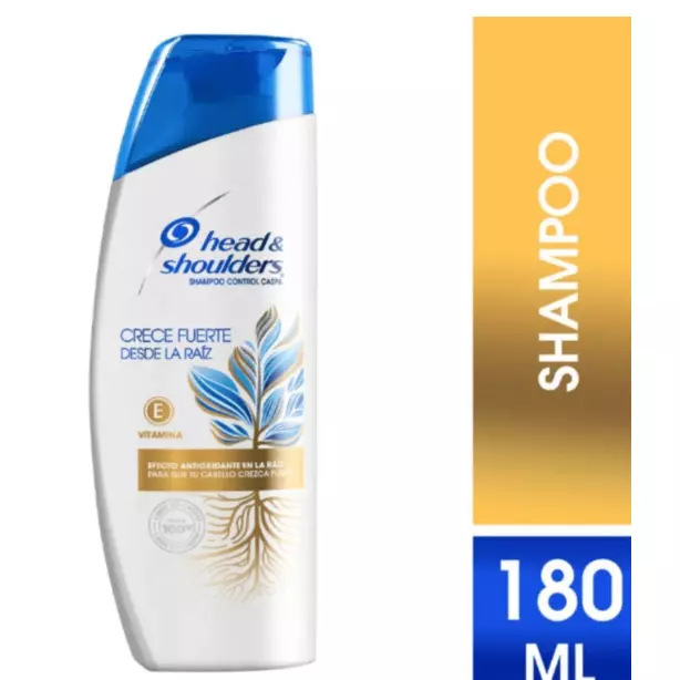 shamp.head y shoulders crece 180ml