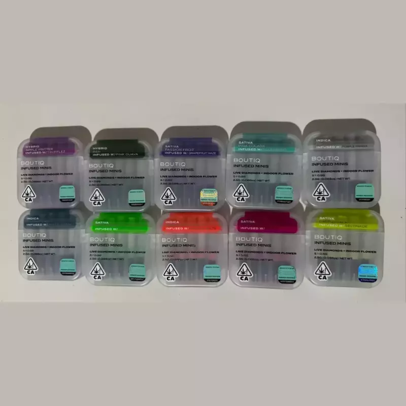 Boutiq infused minis
