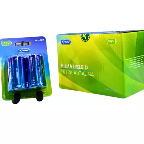 PILHA KNUP ALCALINA TIPO D KP-LR20